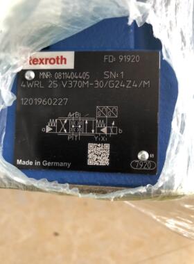 【铛裆机械】0811404405型号4WRL25V370M-3XG24Z4M比例阀力士乐Re