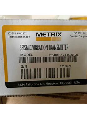 询价全新美国METRIX迈确震动变送器ST5484E-123-0020-00议价