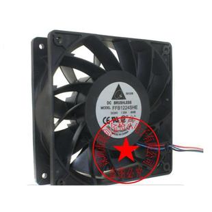 铛裆机械 BR00原装 FFB1224SHE 38大风轴流 24V1.20A120 120