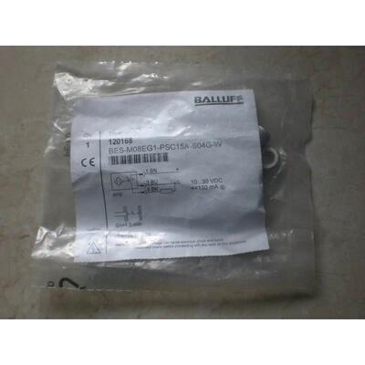 【铛裆机械】* BES-M08EG1-PSC15A-S04G-W 120168 巴鲁夫BALLUFF