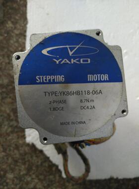 询价旧* 86步进电机2相4线 YK86HB80-04A研控YKA2608MG议价
