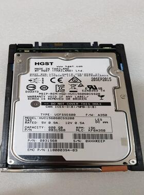 EMC VNX 600G 15K SAS 硬盘 005050935 HUC156060CSS200 0B31568