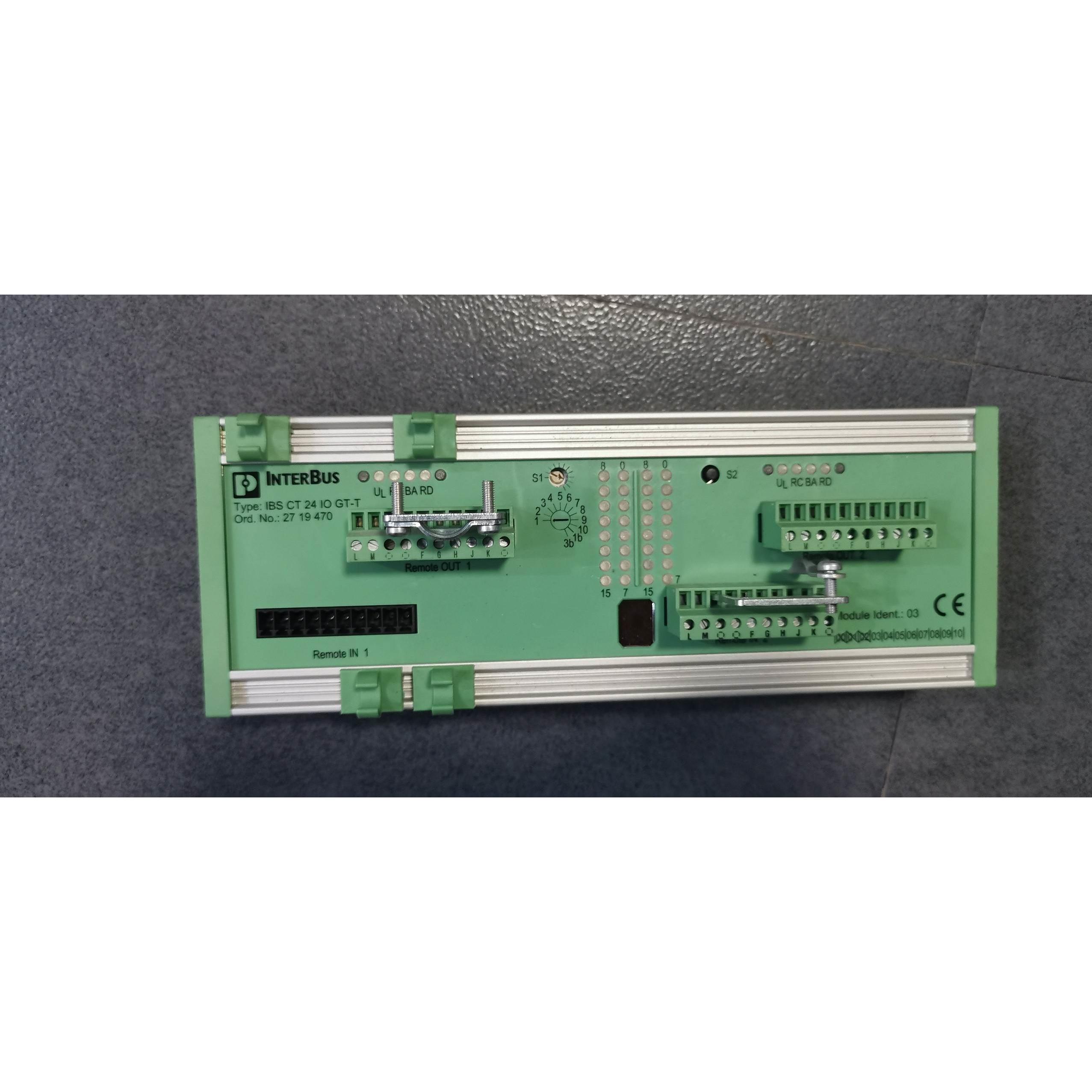 【铛裆机械】IBS CT 24 IO GT-T 2719470 菲尼克斯INTERBus 耦合