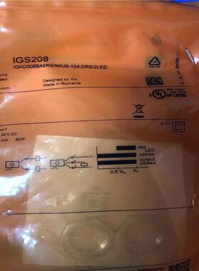 询价易福门IFM IFS244电感式接近开关全新原装议价