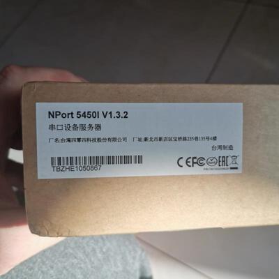 moxa摩莎NPORT5450I串口设备服务器 全新在保