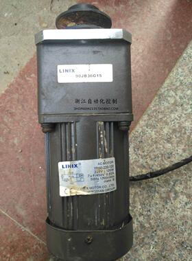 询价旧/旧拆120W 减速电机220V90JB36G15 二手实物拍摄 一分钟30