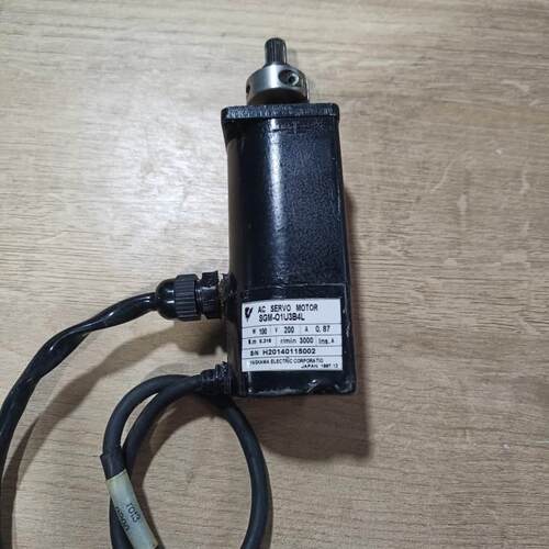 询价拆机 安川伺服电机 马达/AC SERVO MOTOR SGM-01U3B4L 议价议