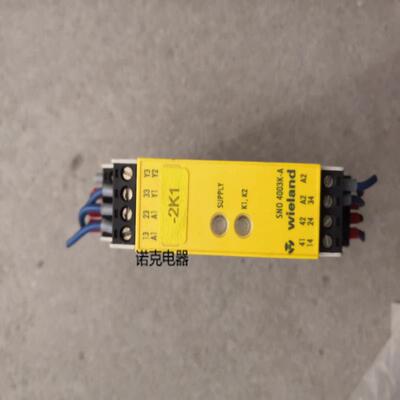 正品施莱西尔Wieland安全继电器 SNO 4062K 4003K-A 4003K 现货