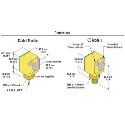 询价光电传感器 Q40SP6LPQ2 BANNER 邦纳 议价议价