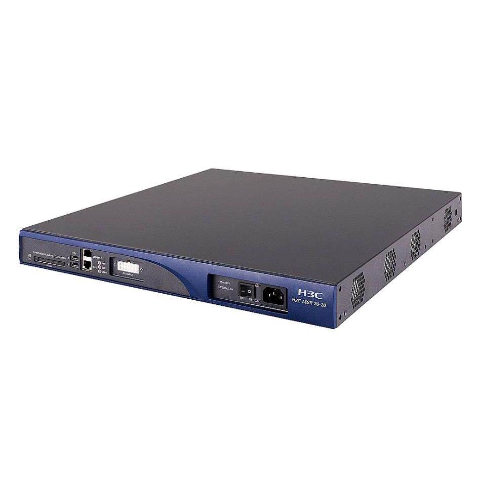 询价H3C MSR 30-20 千兆路由器 企业级 2口千兆 WEB管理 模块化防