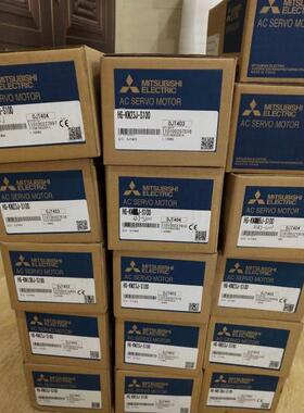 询价全新三菱伺服400W驱动器MR-JE-40AS三菱伺服电机马达HJ-KS43J