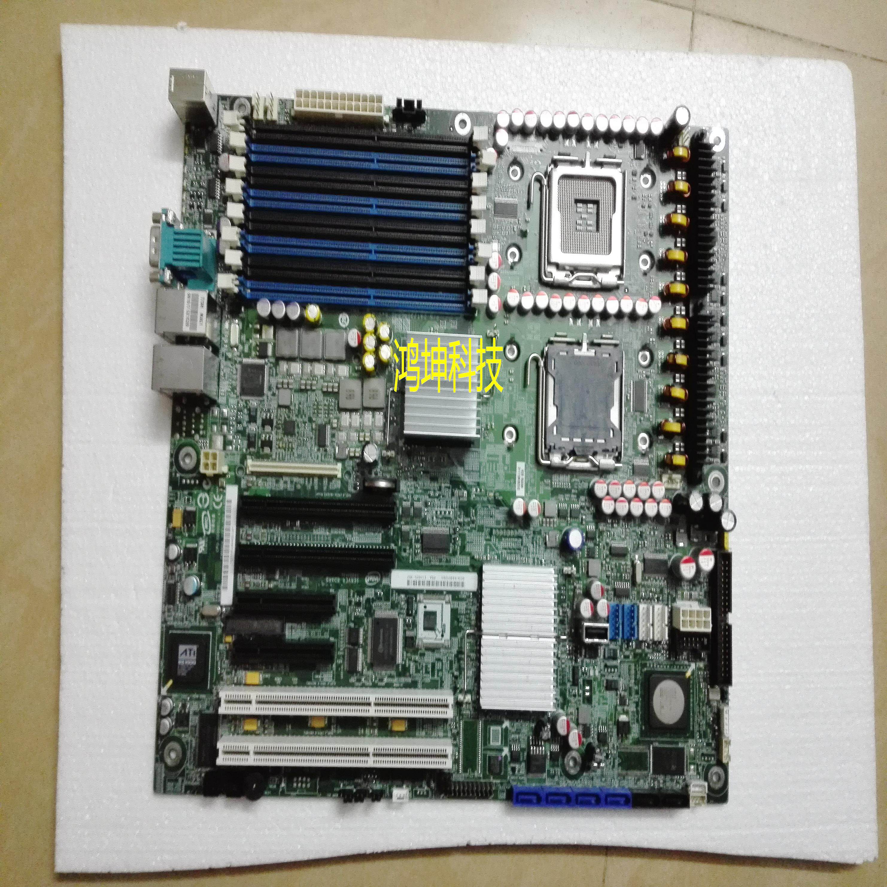 NTEL英特尔 S5000SLA SAS 服务器主板支持FBD内存双显卡