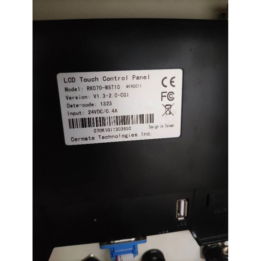 询价PanelMaster 屏通人机界面 触摸屏 RK070-WST10 原装拆机议价