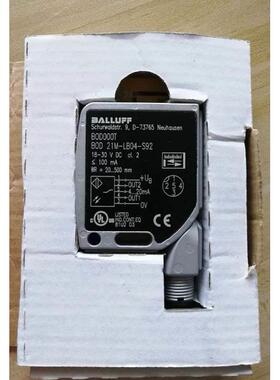 询价原装BALLUFF巴鲁夫BOD000T光电距离传感器BOD 21M-LB04-S92议