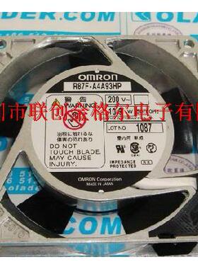 【铛裆机械】R87F-A4A93HP 200V 10/9W 原装正品日本进口92*92*25