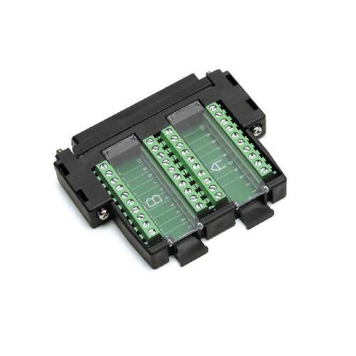 【铛裆机械】TB-40FI 富士通 40针连接器 PLC用 省配线插头 二手