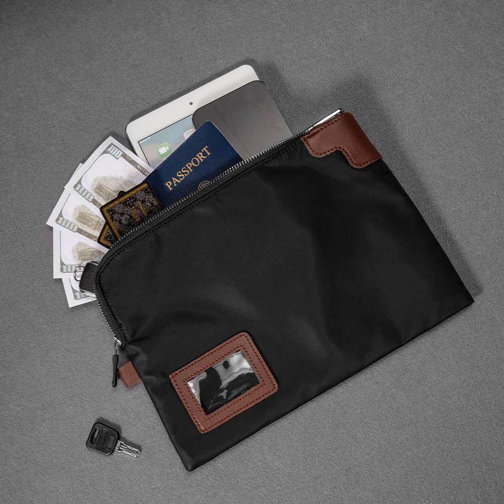 跨境尼龙防水材料文件袋拉链式档案收据现金袋办公手拿文件收纳袋,鲜花速递/花卉仿真/绿植园艺,割草机/草坪机,淘宝优惠券,粉丝福利购,淘宝优惠卷