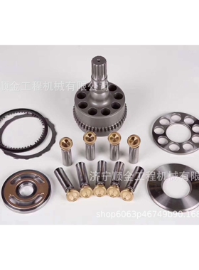 PC挖掘机PC700 850 1250液压泵泵胆 柱塞 摇摆 九孔盘 液压泵配件