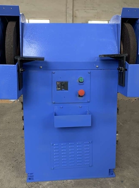 M3040A它驱式双工位砂轮机400型4kw工件打磨连续作业铸铁件吸尘