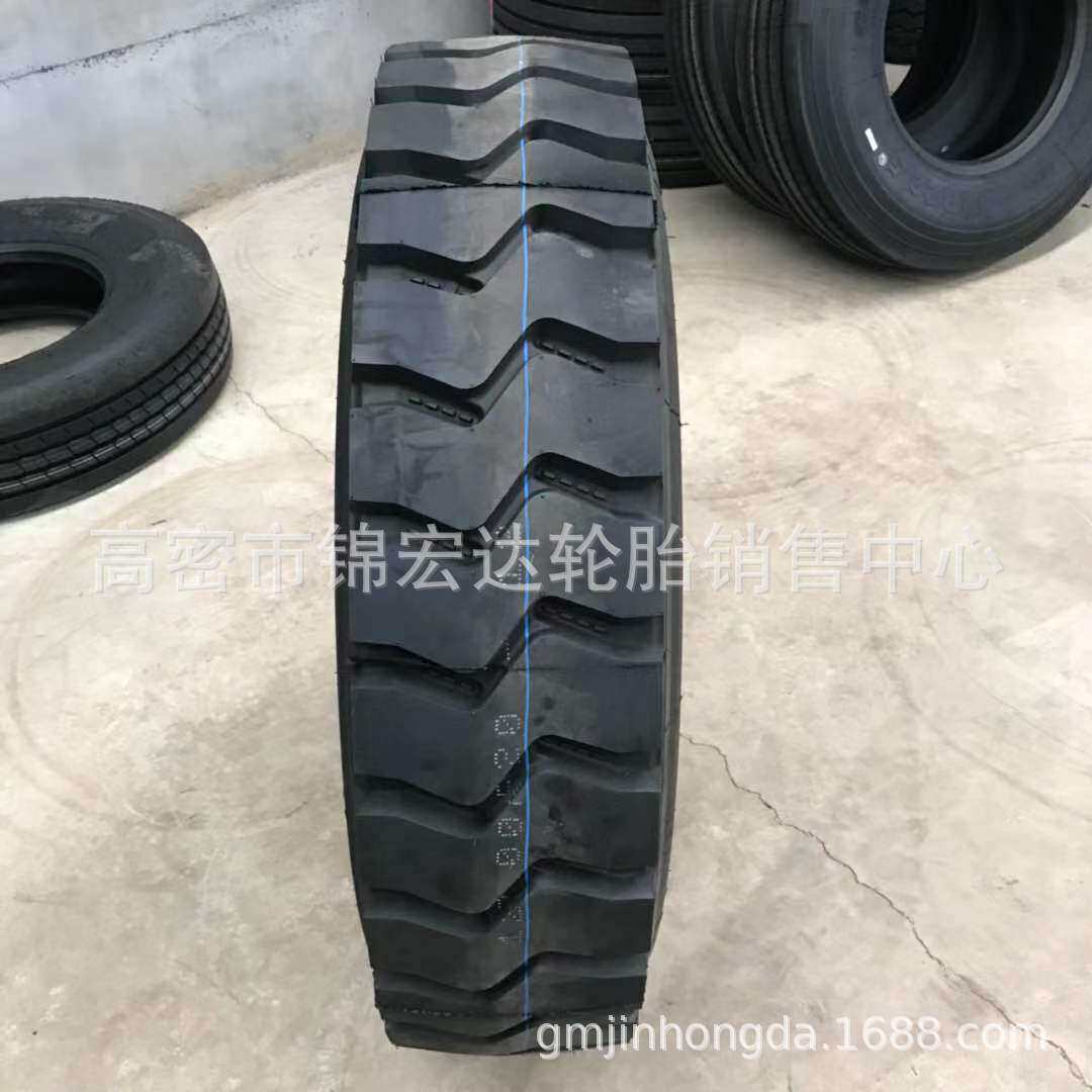 全钢卡车轮胎12.00R20前四后八轮轮胎1200R20矿花