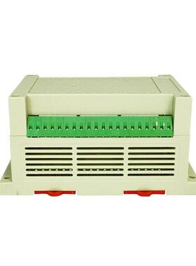 奥科姆145x90x72仪表器接线盒壳体PLC电源过线工控盒塑料外壳P09a