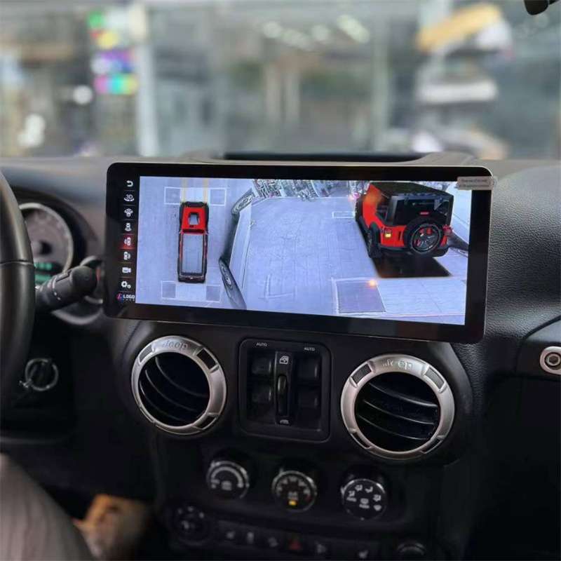 适用Jeep吉普牧马人安卓导航一体机播放器12.3寸八核无线carplay