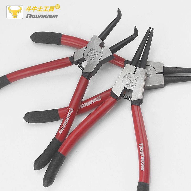 斗牛士轴用卡簧钳k内卡外卡轴卡簧挡圈钳e型开口卡环钳多功能大号