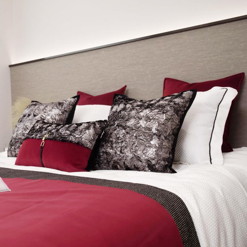 轻奢样板房摆场抱枕软装沙发客厅靠垫方枕别墅酒店床上多件套