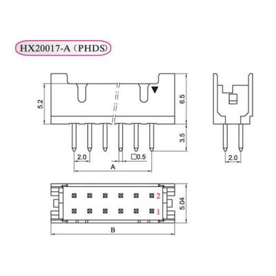 红星 HX20017 PHDS-4A 6/8/10/12/14/16/18/20/22/24/A直针双排