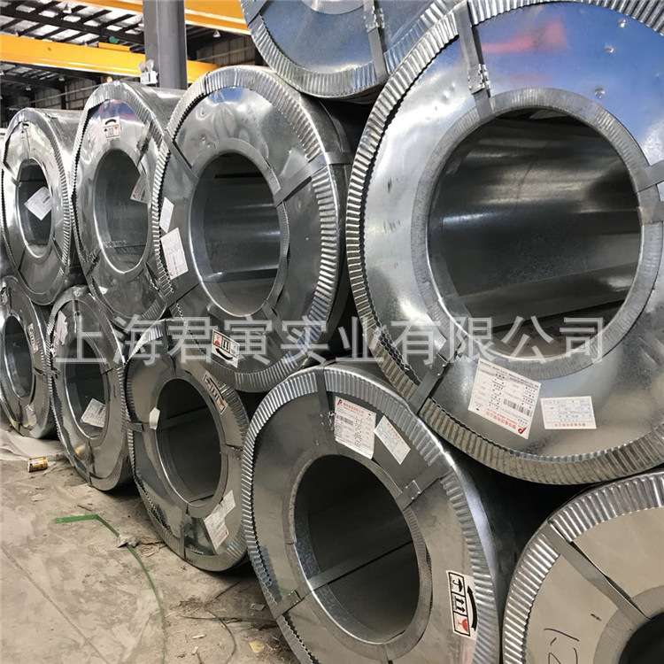 热销无花镀锌板卷0.75mm风管镀锌板加工定尺开平质量可靠配送直达