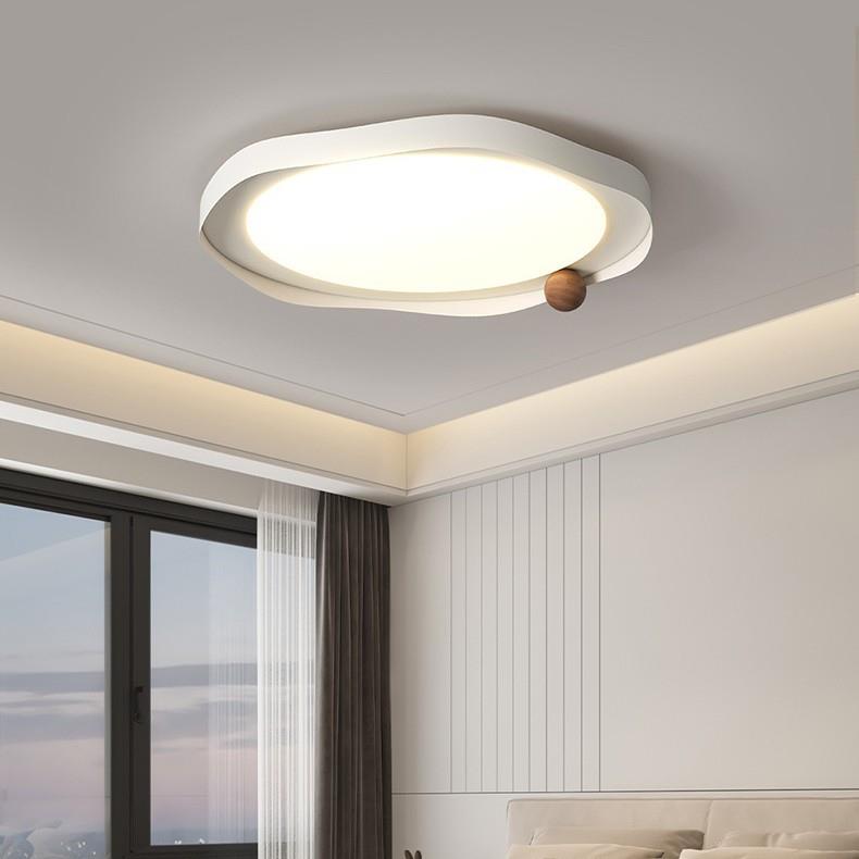 全光谱法式卧室吸顶灯中古奶油风主卧主人房灯具简约设计师书房灯