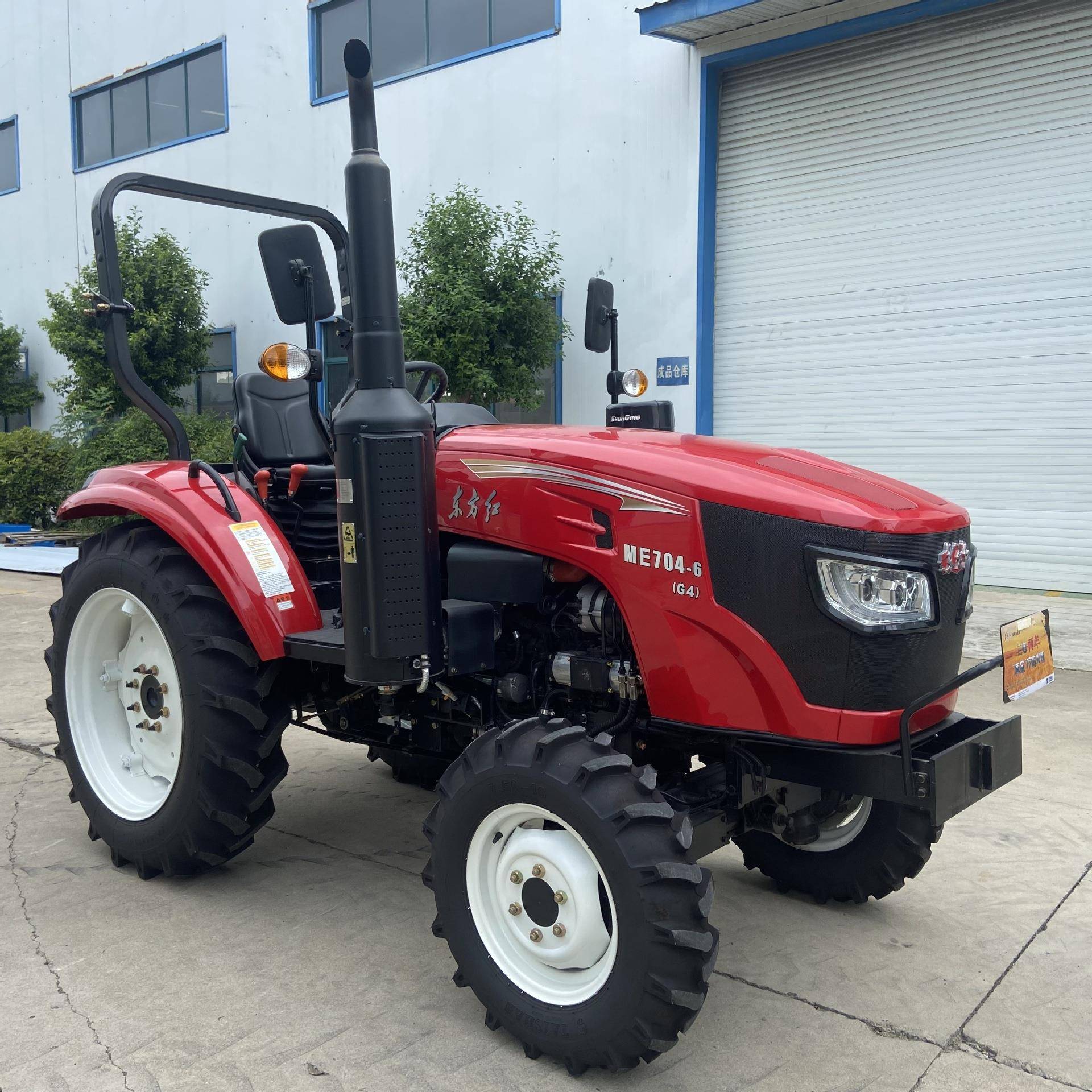 新款东方红704拖拉机动力丘陵山地适用四轮微耕机水旱田旋耕设备