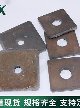 本色四方垫片方垫块四方垫加大加厚方形介子平垫异型方垫M6-M42