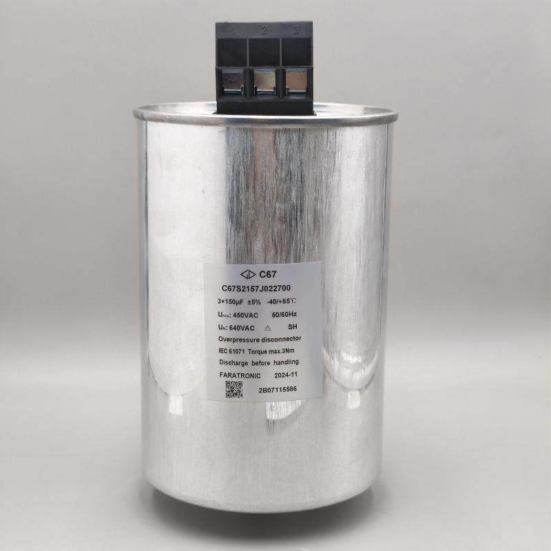 厦门法拉FARATRONIC C67S2157J022700 工业薄膜电容 3x150uf450v