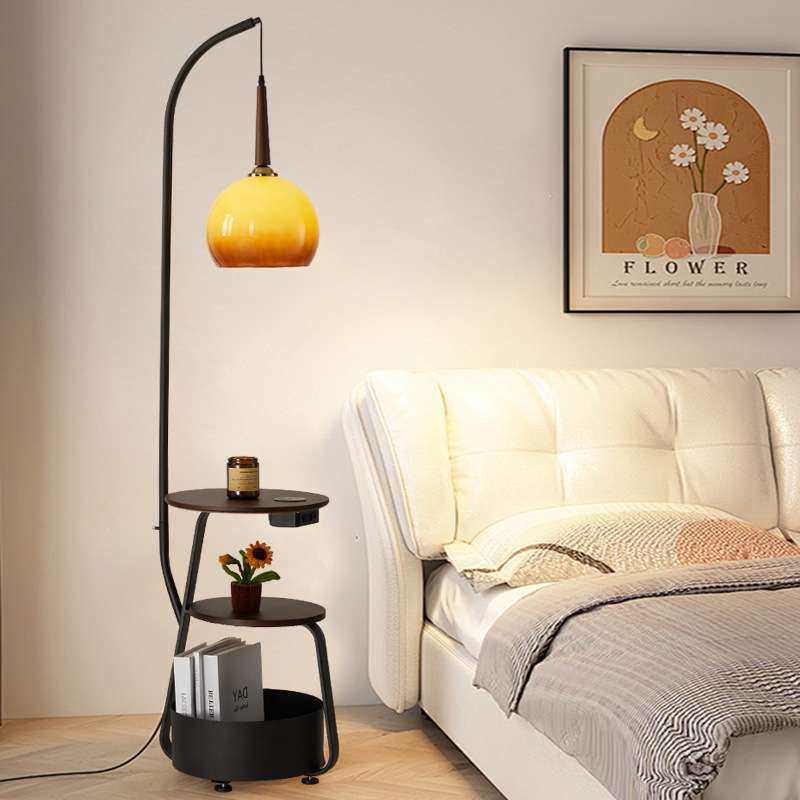 无线充电客厅沙发落地灯卧室床头柜一体台灯玻璃灯罩立式氛围灯,鲜花速递/花卉仿真/绿植园艺,割草机/草坪机,淘宝优惠券,粉丝福利购,淘宝优惠卷