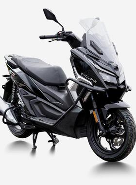 适用赛科龙RT1保险杠RT150防摔防撞前护杠踏板车保险杠改装配件