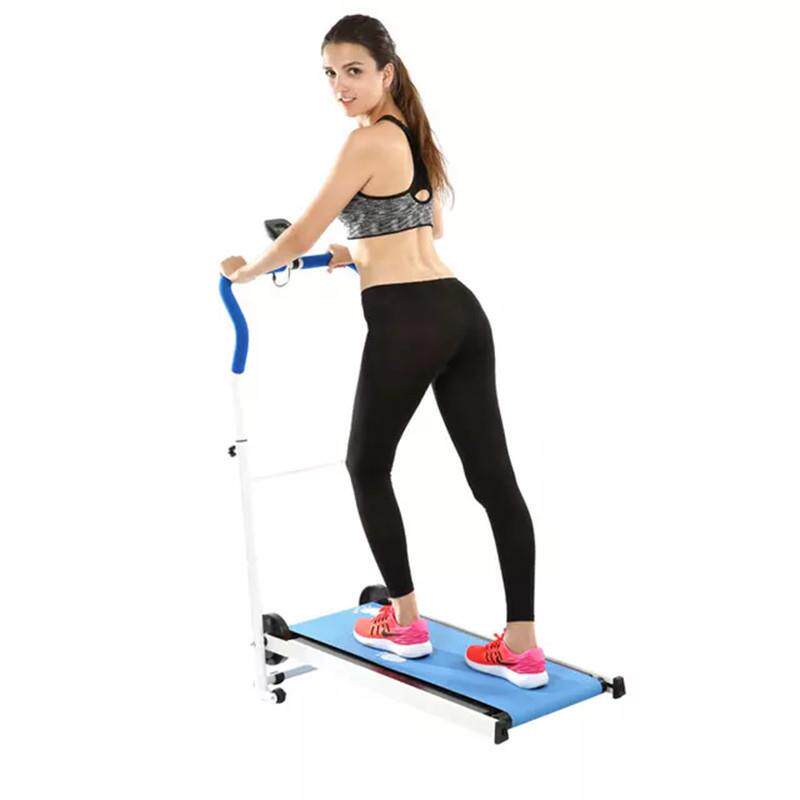 吉灿跑步机家用款小型可折叠多功能超静音家庭式室内用无电款安全