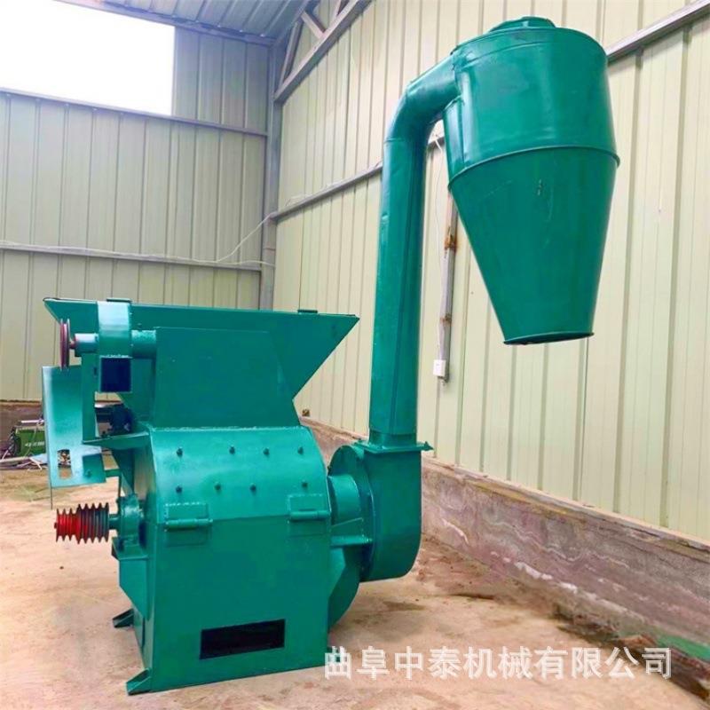 养殖打草面子机带出料皮带的麦秸秆方包切草机小麦草揉搓切碎机