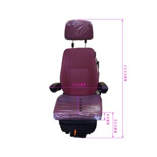 厂家供应港口卸船机座椅起重设备空气悬浮式减震座椅吊车气囊座椅