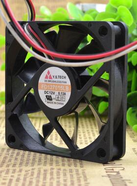 元山 Y.S.TECH 7CM FD127015LB 7015 12V 0.13A 静音 散热风扇