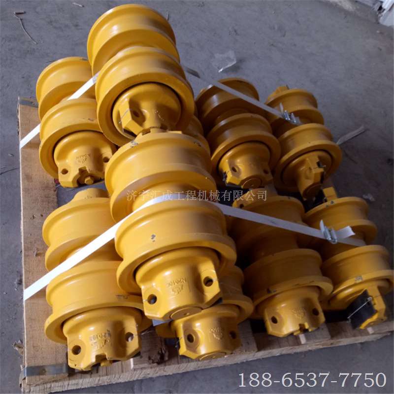 山推推土机配件 SD16托轮 山推推土机履带轮 山推160底盘四轮一带