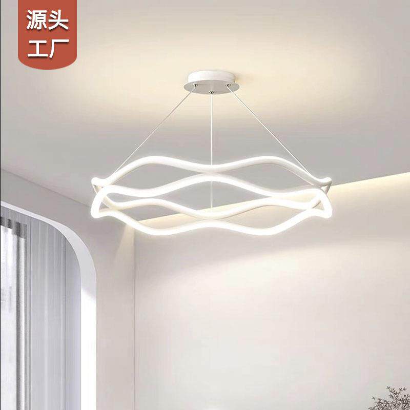 客厅灯吊灯轻奢现代简约风异形灯具创意北欧个性家用卧室灯餐厅灯