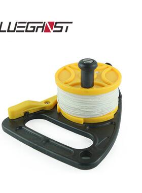 Blueghost 46米 潜水 象拔用 把手线轮 潜水用配件 洞穴牵引绳