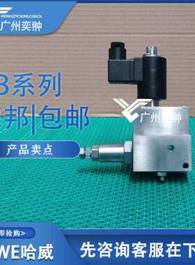 进口HAWE哈威AB 1 B 400-P/PMVP 4-44/G 24-KA 2连接块原装