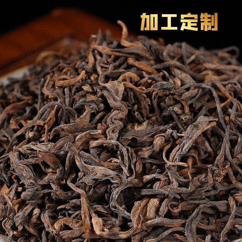 云南普洱大叶种冰岛普洱茶老树熟普洱500g散装熟茶临沧茶区