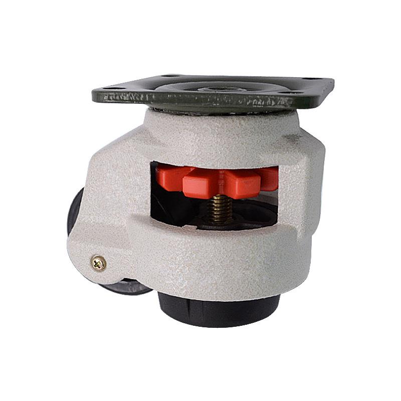 SK6-B63102P厂家直销2.5寸福马轮水平调节支撑脚轮重型设备万向轮