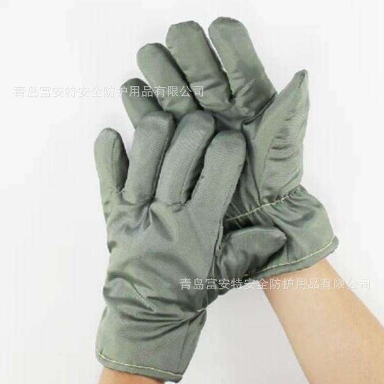 300度防静电无尘不掉屑耐高温隔热洁净无尘电子车间实验室手套