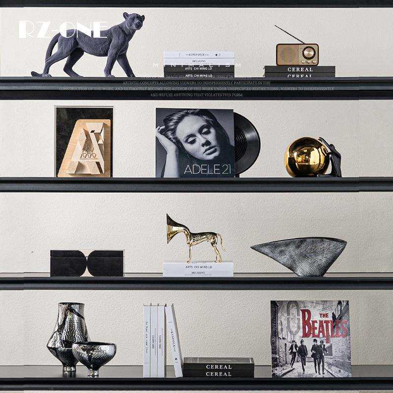 匠十三 轻奢高端装饰品客厅现代简约艺术品办公室咖啡厅KTV摆件