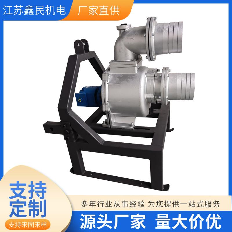 拖拉机30马力22KW PTO 液压马达6寸清水水泵割草机双缸农业机械