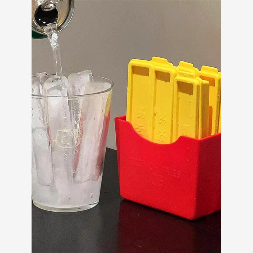 薯条冰格磁吸冰箱贴冰块